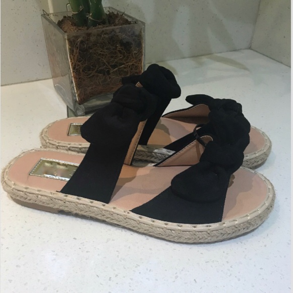 New double bow espadrilles size 6 last ones - Picture 6 of 8